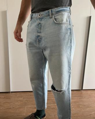 Jeans chiaro da uomo Zara tg.44