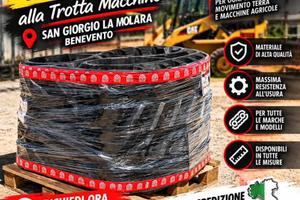 CINGOLI IN GOMMA PER MINIESCAVATORE ESCAVATORE