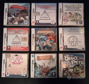 Lotto 9 Giochi Nintendo DS - Versione Italiana 