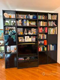 Libreria lacata e lucida 