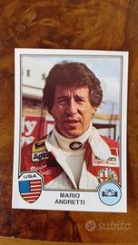 Figurina Mario Andretti Sport Superstars Panini 