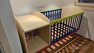 Lettino trasformabile Tati superbed con mateeasso