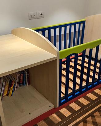 Lettino trasformabile Tati superbed con mateeasso