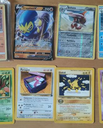 Carte pokemon varie espansioni