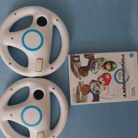 Mario kart wii + 2 ruote wheels