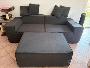 Divano in gomma piuma