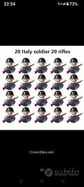 21 minifigure compatibili lego soldati ww2 
