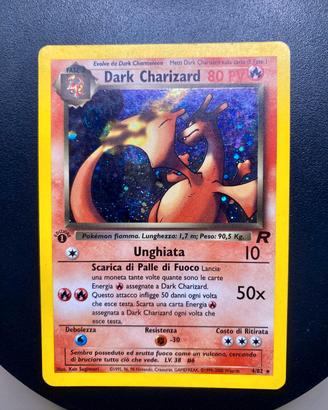 Pokémon Dark Charizard 4/82 Holo - 1 ed - ITA - LP