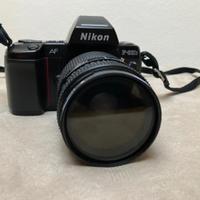 Nikon F801S + obiettivo e flash