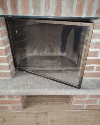 Caminetto palazzetti ventilato