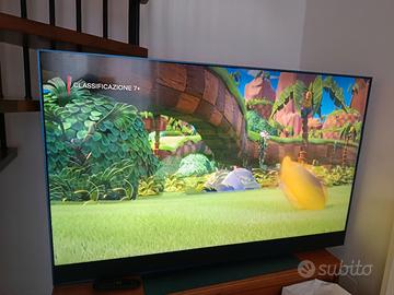 SKY GLASS TV 65 POLLICI BLU OCEANO 4K