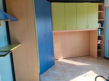 Camera da letto con cabina armadio 