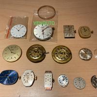 Movimenti orologi ZENITH, UNIVERSAL GENEVE, OMEGA,