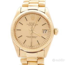Rolex Date Just 31 Vintage ref. 6827 Oro Giallo
