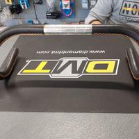 Manubrio corsa vintage nuovo 43cm in pelle