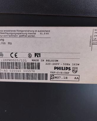 Televisore PHILIPS a tubo catodico.