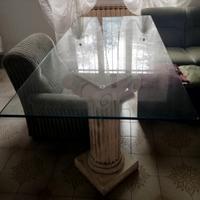 Tavolo in vetro