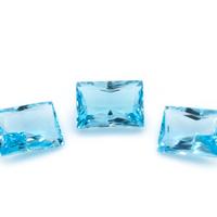 Topazi Blu Naturali Rettangolari – 58 ct