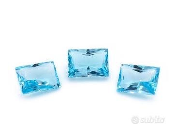 Topazi Blu Naturali Rettangolari – 58 ct