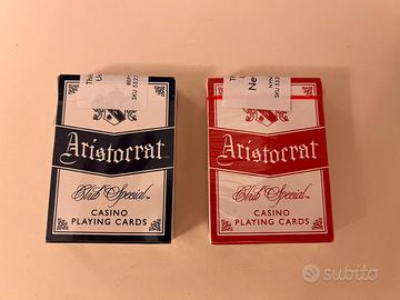 Carte da gioco Casino Bellagio e New York New York