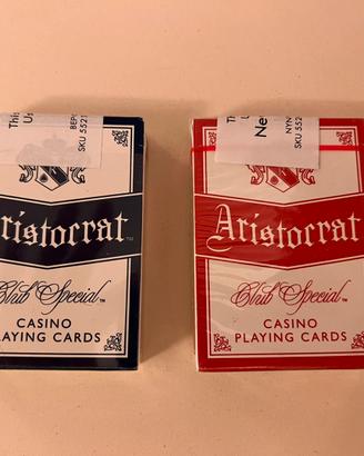 Carte da gioco Casino Bellagio e New York New York
