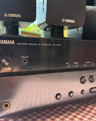 Home Theatre Yamaha RX‑V371 5.1 con subwoofer