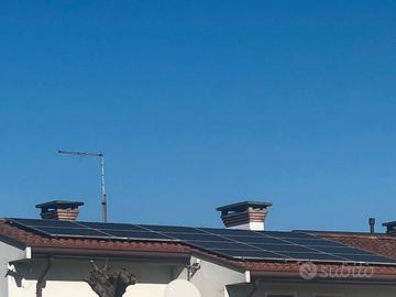 16 pannelli fotovoltaici da 250W + inverter Aurora