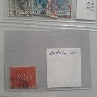 francobolli antichi strati