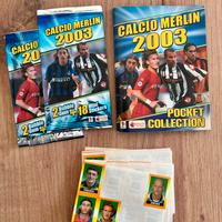 Mini album Calcio Merlin 2003 Pocket collection