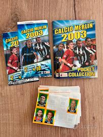 Mini album Calcio Merlin 2003 Pocket collection
