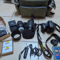 Nikon d5100 con accessori