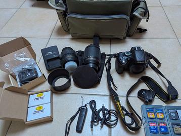 Nikon d5100 con accessori