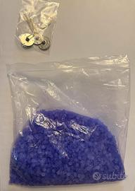 Cera per candele in granuli