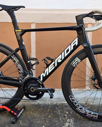 bici da corsa Merida reacto 8000 Tg M 