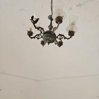 lampadario funzionante vintage 