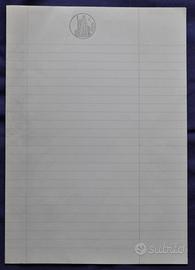 FOGLIO DI CARTA BOLLATA DA £.400 DEL 1969