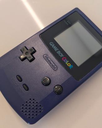 Game Boy Color Viola + Pokémon Argento + 4 Giochi