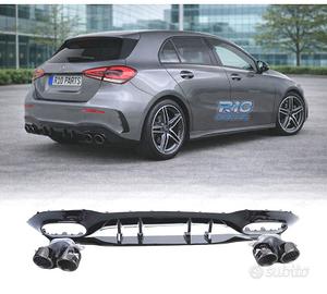 DIFFUSORE MERCEDES CLASSE A W177 18- LOOK AMG A45 
