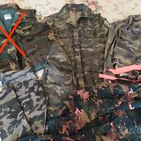 vestiti militari donna tg. xl