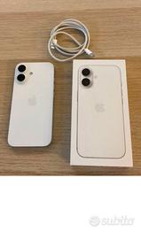 I-phone 16 bianco 256gb
