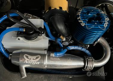 Motore Sirio 3,5cc S21 BXT1S scarico Schepis Ninja