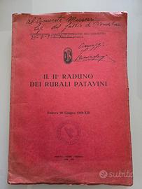 Raro Opuscolo Fascismo Padova 1935  
