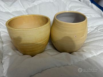 Set 2 vasi diametro 13 e 10 cm