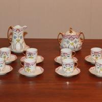 Servizio Caffè Antico Porcellana WURTTENBERG B&P