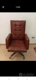 sedia in pelle ufficio 