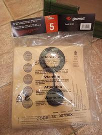 8 Sacchi filtro Gisowatt per detriti