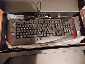 MANTICORE tastiera gaming Pc + mouse GX Gila