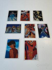 Lotto carte lamincards dei Cavalieri dello Zodiaco
