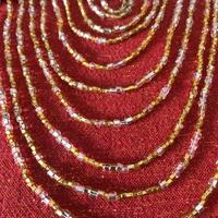 Frangia in vetro perline di murano