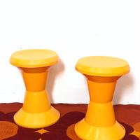 2 Sgabelli SPACE AGE Anni 70 By GIGANPLAST